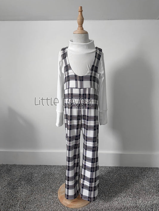 4T Jumpsuit and Mock Neck Top